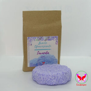 bombas efervescentes de lavanda 80 gr